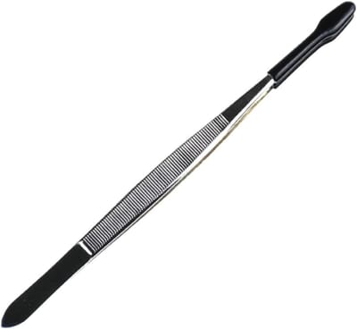 Precisie Pincet - Haar Pincet Platte Tips - Precisie Werk - Schuine Punten - 1 Gram - Rood