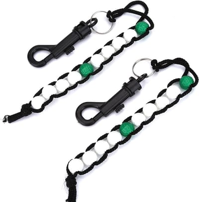 Golf Score Counter met Clip, Golfbal Scoremonitor en Wave Gauge voor Scholen en Scheidsrechters, Perfect voor Golfwedstrijden en Training