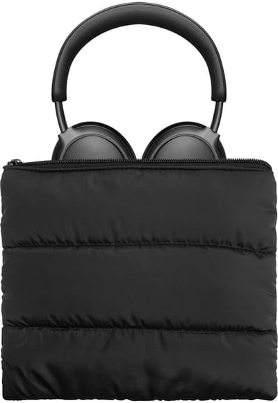 Dailygoods- Opbergtas Harde Hoes - Bescherming voor Koptelefoons - Compatibel met Bose/QC45/QC35/Sony - Lichtgewicht - Zwart - Ideaal voor Over-ear/On-ear - Koptelefoonhoes