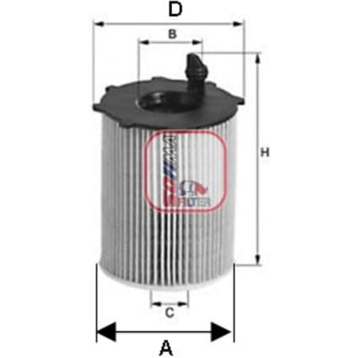 Oliefilter SOFIMA S 5226 PE