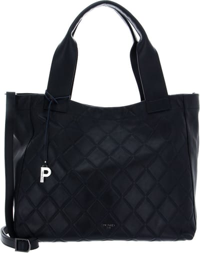 PICARD Leren Schoudertas Voila Hobo Bag Ozean Blauw