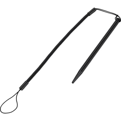 Stylet Résistif avec Cordon Élastique Écriture Précise Stylet Portable pour Terminal de Paiement Signature Noir Noir Court 92 avec Câble