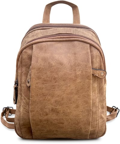 THL Design - Dames Rugzak - Kleine Rugtas - Bruin