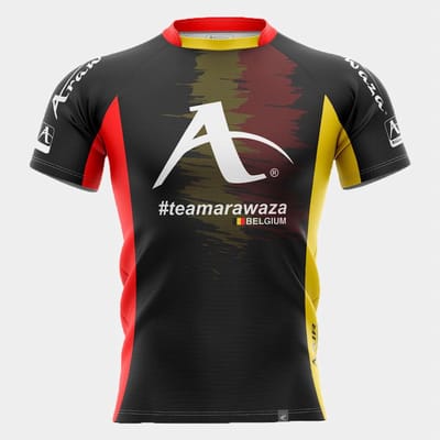 T-shirt Arawaza | Dry-Fit | #teamArawaza Belgium (Maat: XS)