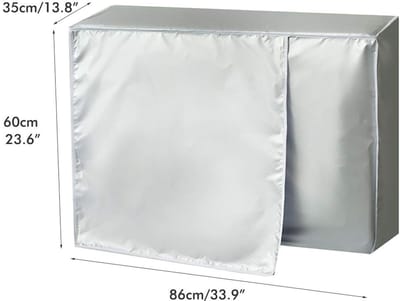 Dailygoods- Airconditioner Cover Waterdicht - Stofdicht - Zonwerend - Duurzaam - Polyester - Bescherming tegen kou 1P/1.5P/3P - Aircohoes