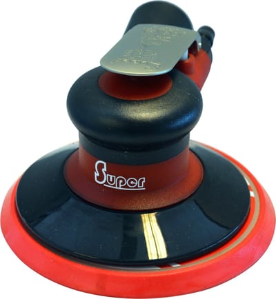 Orbital Sander SB 0036 pneumatische schuurmachine - niet vacuüm - diameter: 150 mm - schuren van autolakken en overige verfsoorten