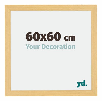 Your Decoration - Fotolijst 60x60 cm - MDF - Beuken Decor - Mura