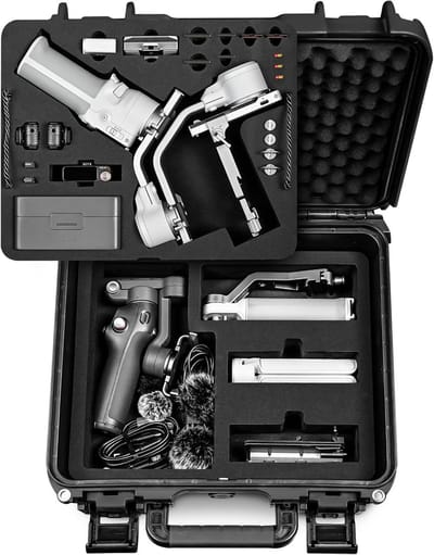 Waterdichte Hardcase voor DJI RS 4 Mini en Gimbal Stabilizer met Accessoires en Bescherming