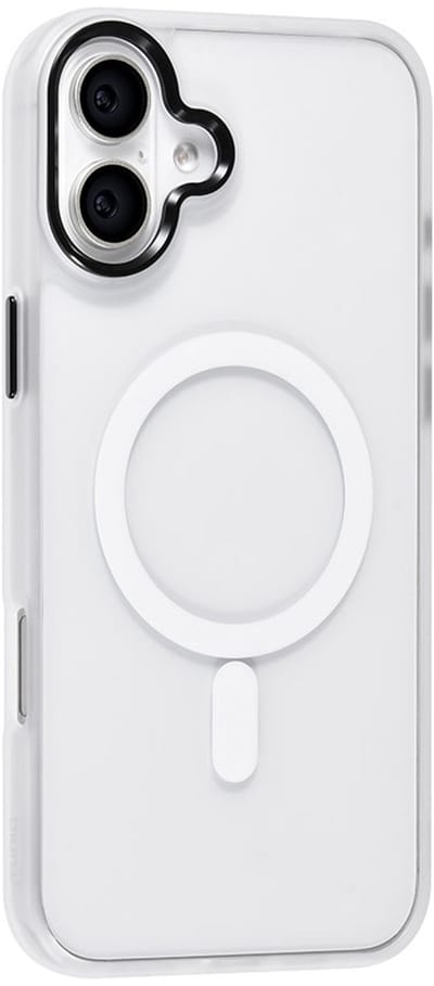 TUNIQ iPhone 16 Plus Back cover case - Magsafe - silicone - White