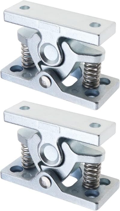 Heavy Duty Deurhouder Vangstop - 2 Stuks Deurclip voor Caravan en Boot
