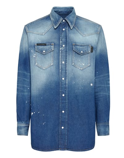 Denim Shirt Ls