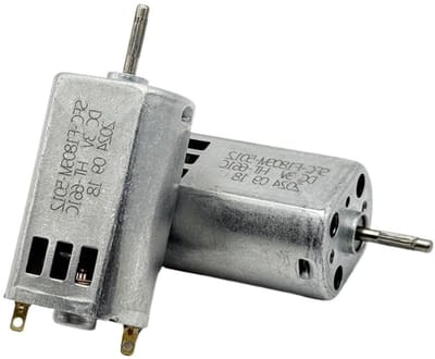DC Motor - Elektromotor - RC Hobby - Hoge Snelheid - 15mm x 20mm - Zilverkleurig