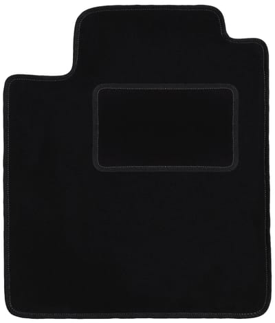Bestuurdersmat zwart voor: Nissan Micra K12 hatchback (2002-2010)