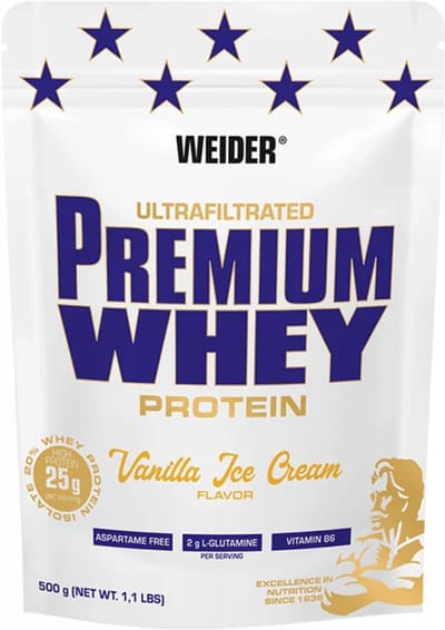 Weider Premium Whey (500g) Vanilla Ice Cream - Eiwitten - Wei-eiwit Mix