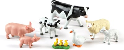 Learning Resources Jumbo Boerderijdieren - Mama's en Baby's - Speelfiguren - vanaf 18 maandenn