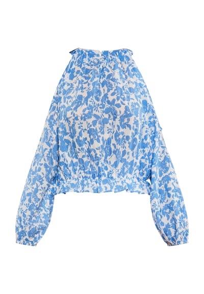 IZIA Blouse Dames blauw