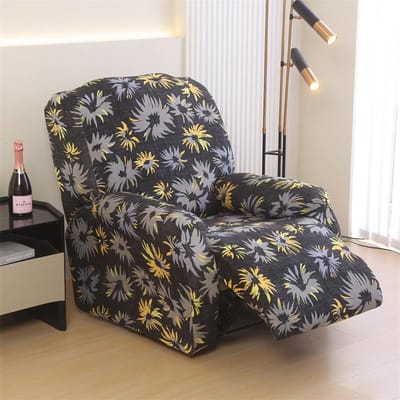1/2/3-zits Relaxfauteuilhoes stretch Bankhoes voor Relaxfauteuil Sofa stoelhoes voor Kinderen, Huisdieren, Hond en Kat 1-seat (4pcs)