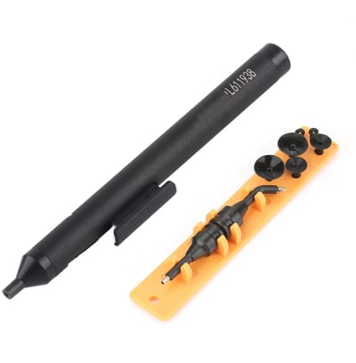 Dailygoody - Vacuum Suction Pen - Handmatig Solderen - Ideaal voor IC - Zwart - Zuigpen Tool Kit - Verbeter je precisiewerk - Geschikt voor hobbyisten