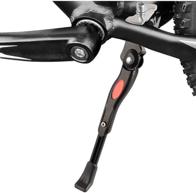 TOVBMUP Fietsstandaard - Mountainbikestandaard - Geschikt voor 20, 24, 26 inch - Aluminium - Verstelbaar Universele fietsstandaard - Met antislip rubberen voetjes - Geschikt voor mountainbikes, racefietsen en e-bikes