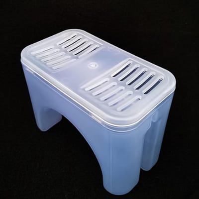 Radiator Luchtbevochtiger - Reservoir Verwarmer - Droge Lucht Binnen - Grote Capaciteit - 4.5x2x8.4cm - Transparant
