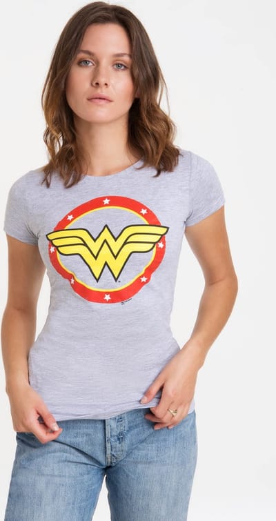 Logoshirt T-Shirt Wonder Woman Circle Logo