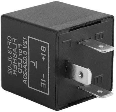 Verstelbare elektronische LED flitsrelais voor indicatoren en knipperlichten - FLL002 CF13 JL-02