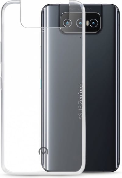 Mobilize Doorzichtig Hoesje geschikt voor ASUS ZenFone 8 Flip Telefoonhoesje Flexibel TPU | Mobilize Gelly Backcover | Doorzichtig Telefoonhoesje ZenFone 8 Flip | ZenFone 8 Flip Case | Back Cover - Transparant