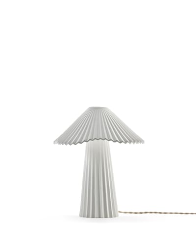 Serax Sebastian Herkner Tafel Lamp Porselein S Wit Uala Diameter 30.5cm Hoogte 34cm