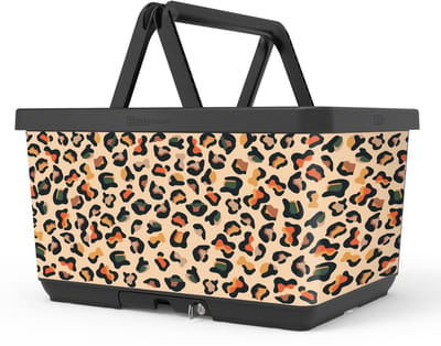 Fietsmand Basky fietsmand 2.0 Wild Gekleurd