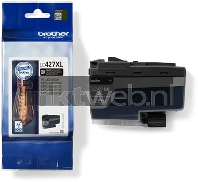 Brother LC-427XLBK inktcartridge zwart hoge capaciteit (origineel)