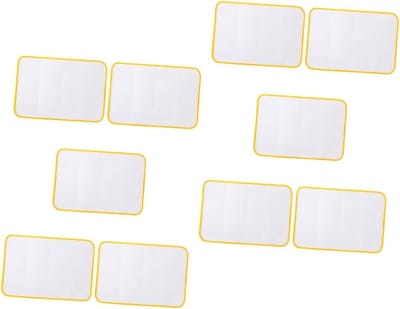 Strijkmat Sets - Strijkdoeken - Kleding Beschermen - Hittebestendig - 60 x 40 cm - Geel