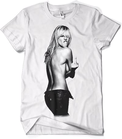 Hybris Heidi Gives The Finger T-shirt SH-1-15536-H31-3