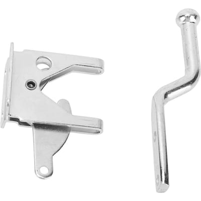 Gegalvaniseerde Deursloten Overvalslot Koolstofstaal Veiligheid Hangslot Sluiting voor Schuren Kasten Lockers white