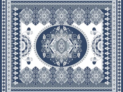 Vinyl | Vloerkleed vinyl | Cleo - Duurzaam & Stijlvol Design | 90x120 cm