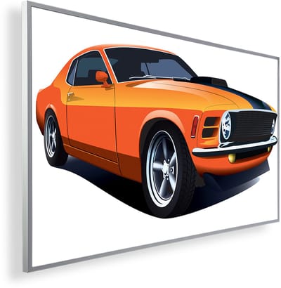Infrarood Verwarmingspaneel 300W met fotomotief en Smart Thermostaat (5 jaar Garantie) - Muscle Car Cobra 253