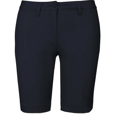 Kariban Dames chino bermudashorts K751 - Dark Navy - 32 NL (34 FR)