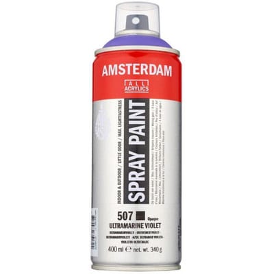 Bombe de peinture Amsterdam 400 ml outremer violet paars