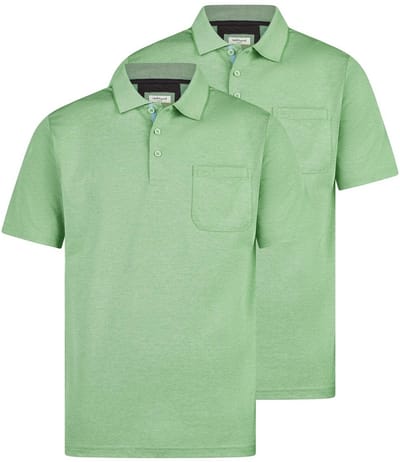Redmond Heren poloshirt 2 pack Basic
