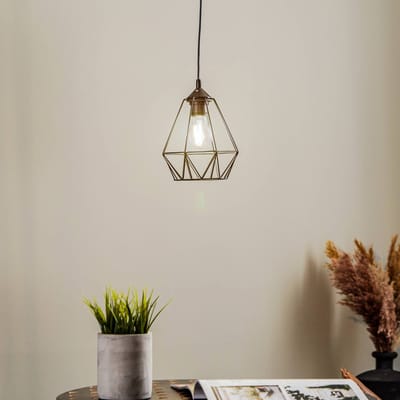 Lumina Bergen Hanglamp Zwart Metalal E27 Industrieel Loft