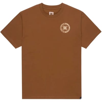 Dc Shoes Corpo Fb T-shirt Met Korte Mouwen Bruin L Man