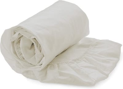 Luxe Hoeslaken Satijn - 100% Katoensatijn (280TC) - Eenpersoons - 70/80x200 cm - Silver Grey