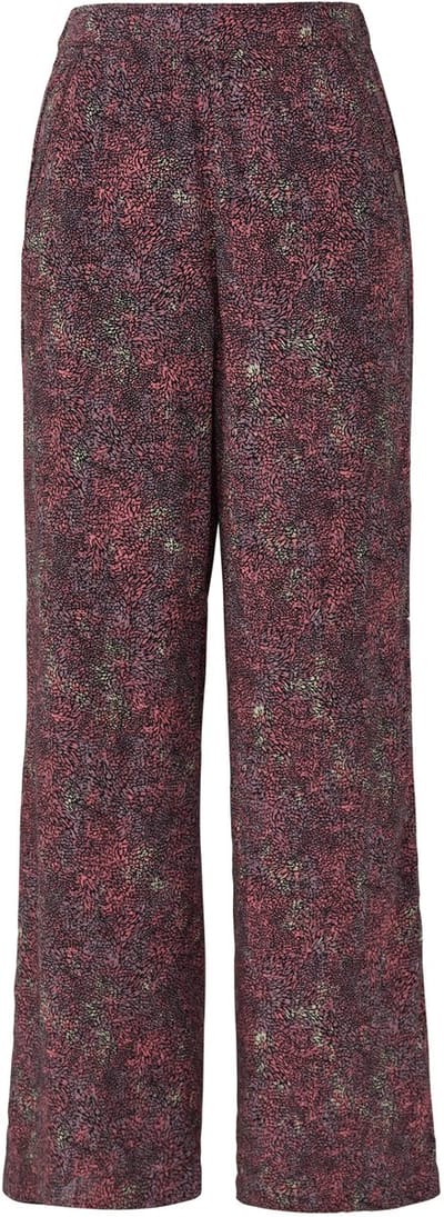 Hoge taille wijde broek dames QS
