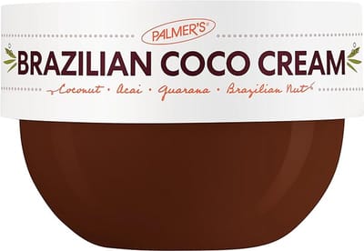 Palmer's - Coconut Oil Formula Brazilian Coco Crème met Vitamine E - luchtige Crème voor Billen, Borsten & Lichaam, Helpt bij Huidversteviging en Versteviging - 250g