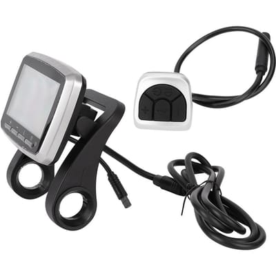 Tongsheng TSDZ2 VLCD5 Display Instrument Connector Bedieningshandleiding voor Elektrische Fiets wit