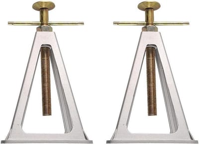 Steunbok set - Assteunen - Veilig Onderhoud - Lichtgewicht Aluminium - 165x165x256cm