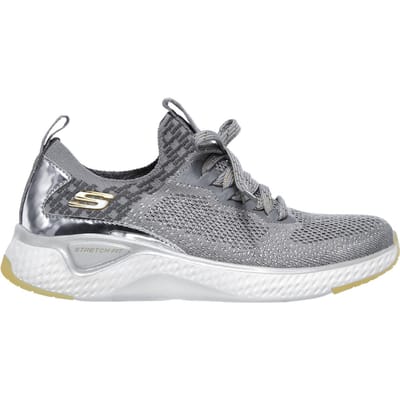 Skechers - maat 40 - Solar Fuse Gravity Experience - Dames - Sneakers - Grijs