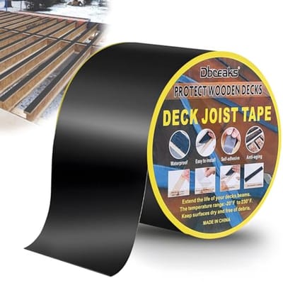 Dek Balkenband 80 mm x 15 m - Waterdichte Butyl Plakband voor Dakreparatie