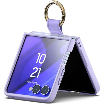 Mercury Gold Ringhoesje Voor Samsung Galaxy Z Flip7 Telefoonbescherming
