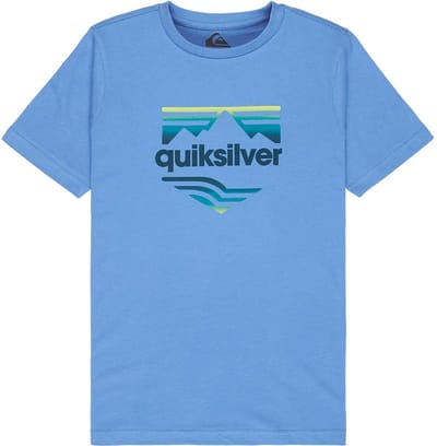 Quiksilver Horizon Fade T-shirt Met Korte Mouwen Blauw 14 Years Jongen