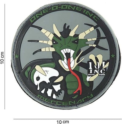 Embleem 3D Pvc 101 Inc Mercenary   10068